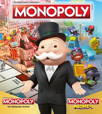 [SG]任天堂Switch游戏大富翁+疯狂大富翁/孩之宝游戏之夜